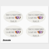 Trinity Safe Space Sticker Set  楕円形シール (シート)