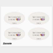 Trinity Safe Space Sticker Set  楕円形シール (シート)