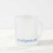 Trinitymn.orgすりガラスのマグ フロストグラスマグカップ (正面右)