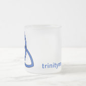 Trinitymn.orgすりガラスのマグ フロストグラスマグカップ (中央)