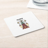 Trinkflasche スクエアペーパーコースター (アングル)