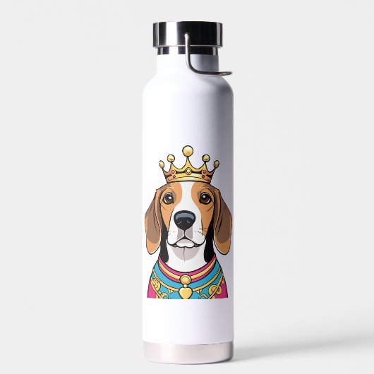 Trinkflasche mit hübschem Beagle-Design ウォーターボトル (左面)