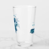 Trinkglas "Heilung auf allen Ebenen" Glas タンブラーグラス (左)