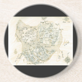 Trinoの分類された地図 コースター