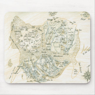 Trinoの分類された地図 マウスパッド