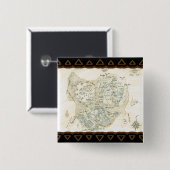 Trinoの分類された地図 缶バッジ (正面&裏面)