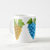 Trio grappes de raisin  コーヒーマグカップ (正面左)