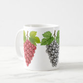 Trio grappes tricolore コーヒーマグカップ (正面左)