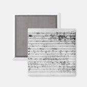 Trio mi bemol opusのオートグラフスコアシート マグネット (正面/裏面)