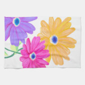 Trio of Joy: Bright Floral  キッチンタオル (横)