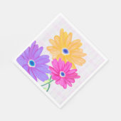 Trio of Joy: Bright Floral  スタンダードランチョンナプキン (角)