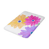 Trio of Joy: Bright Floral  バスマット (アングル)