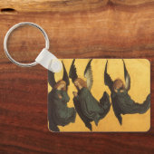 Trio of Renaissance Angels by Master of Housebook キーホルダー (裏面)