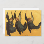 Trio of Renaissance Angels by Master of Housebook シーズンカード (正面/裏面)