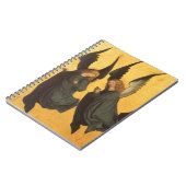 Trio of Renaissance Angels by Master of Housebook ノートブック (左側)