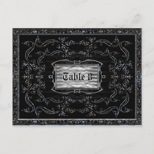 TriompheL Ravenテーブルカード ポストカード (正面)