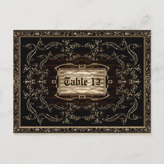 TriompheL Spinozaテーブルカード ポストカード (正面)