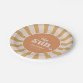 Trip のまわりに the Sunパーティープレート ペーパープレート (アングル)