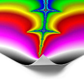 Trip – フラクタル ポスター (角)