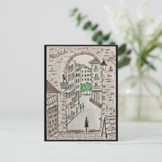 trip to Europe ポストカード (スタンド正面)