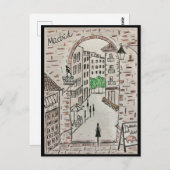 trip to Europe ポストカード (正面/裏面)