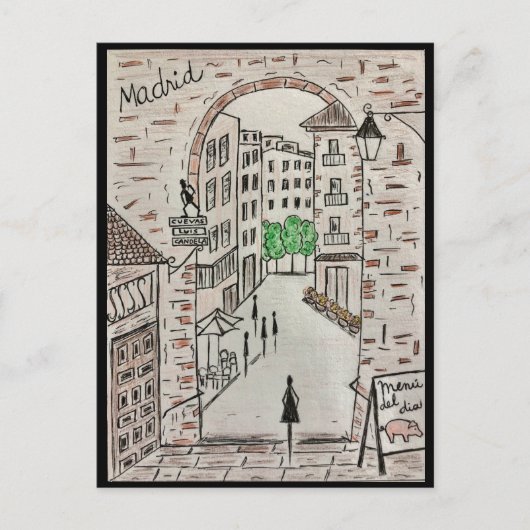 trip to Europe ポストカード (正面)