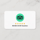 TripadvisorレビューリンクQRコード 名刺 (裏面)