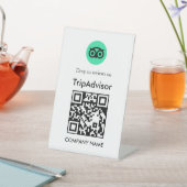 TripadvisorレビューQRコード卓上スタンド 台座サイン (インサイチュ)