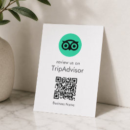 Tripadvisor レビュー | 事業レビューQRコード エンクロージャーカード
