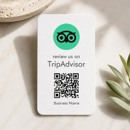 Tripadvisor レビュー | 事業レビューQRコード 名刺