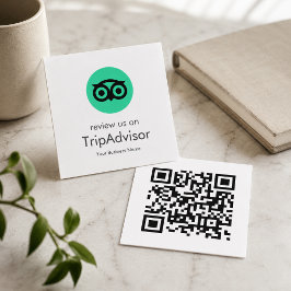 Tripadvisor レビュー | 事業者レビューQRコード スクエア名刺