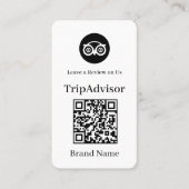 TripAdvisor QR | Custom Business Feedback Link 名刺 (正面)