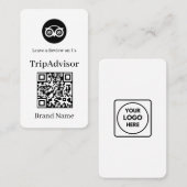 TripAdvisor QR | Custom Business Feedback Link 名刺 (正面/裏面)