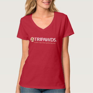 TripawdsロゴT (Women's, Dark) Tシャツ