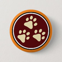 Tripawds 3-Pawロゴボタン