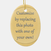 Triple Ice Cream Cones セラミックオーナメント (裏面)