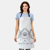 Triple Moon Goddess SBLT エプロン (着用した状態)