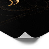 Triple Moon - Tree of life Ornament ポスター (角)