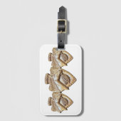 Triple Spade Horse ラゲッジタグ (正面縦)