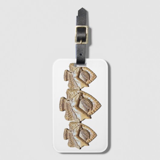 Triple Spade Horse ラゲッジタグ (正面縦)