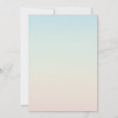 Triplets Berry First Birthday Party 招待状 (裏面)