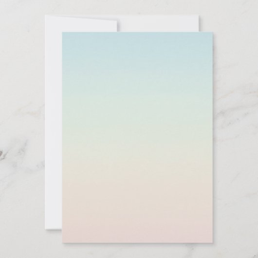 Triplets Berry First Birthday Party 招待状 (裏面)