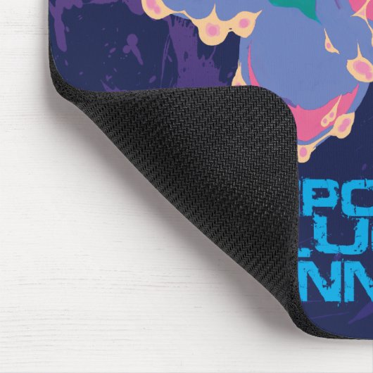 "TRIPOD SLUG BUNNY"mousepad マウスパッド (コーナー)