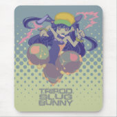 "TRIPOD SLUG BUNNY"mousepad マウスパッド (正面)