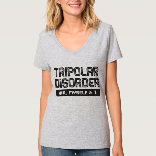Tripolar – 私、自分自身&i tシャツ (正面)