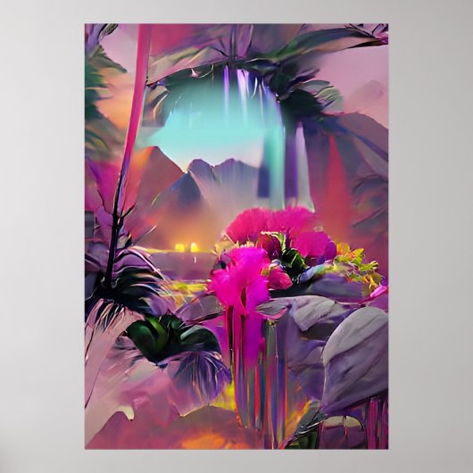 Tripping Balls Art - サイケデリックPlaces ポスター (正面)