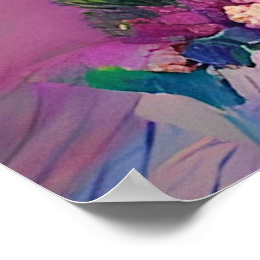 Tripping Balls Art – 宇宙飛行士の障害物ポスター ポスター (角)