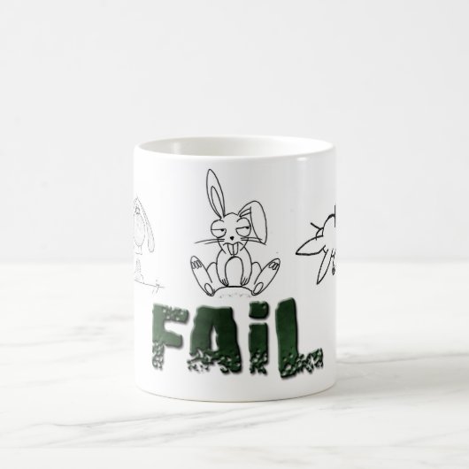 Tripple Fail Tasse コーヒーマグカップ (中央)