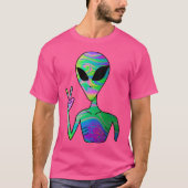 Trippy Alien 7 Tシャツ (正面)