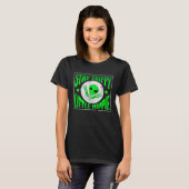 Trippy Alien Saying Stay Trippy Little Hippie Quot Tシャツ (正面フル)